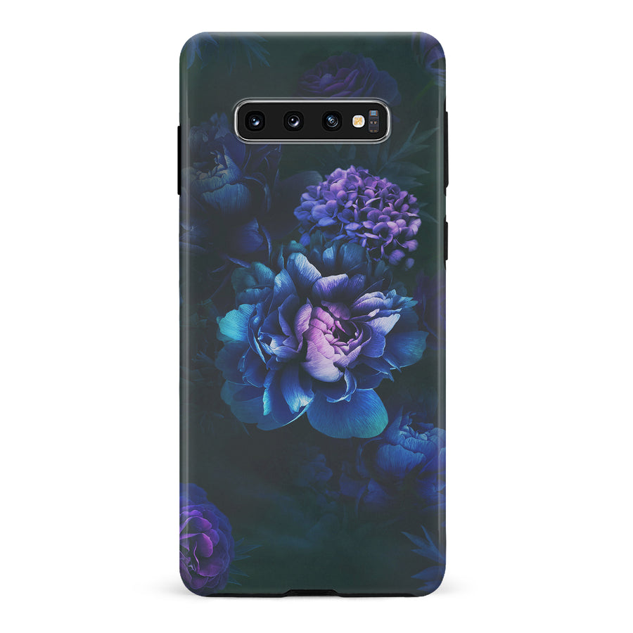 Samsung Galaxy S10 Prism Rose Phone Case in Green