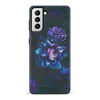 Samsung Galaxy S21 Prism Rose Phone Case in Green