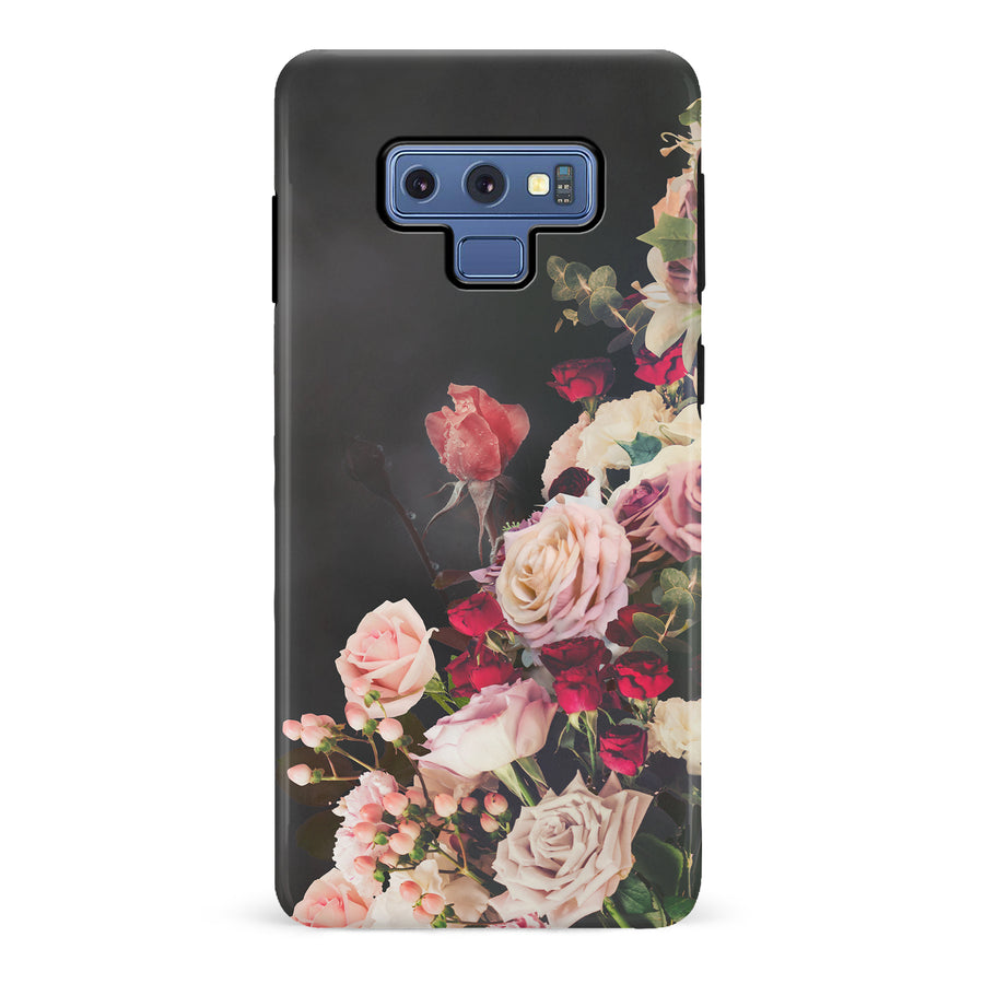 Samsung Galaxy Note 9 Roses Phone Case in Black