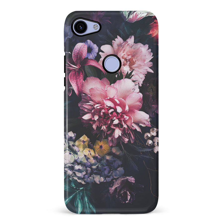 Google Pixel 3A XL Flower Garden Phone Case in Pink