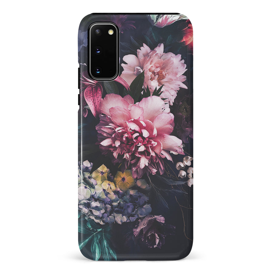Samsung Galaxy S20 Flower Garden Phone Case in Pink