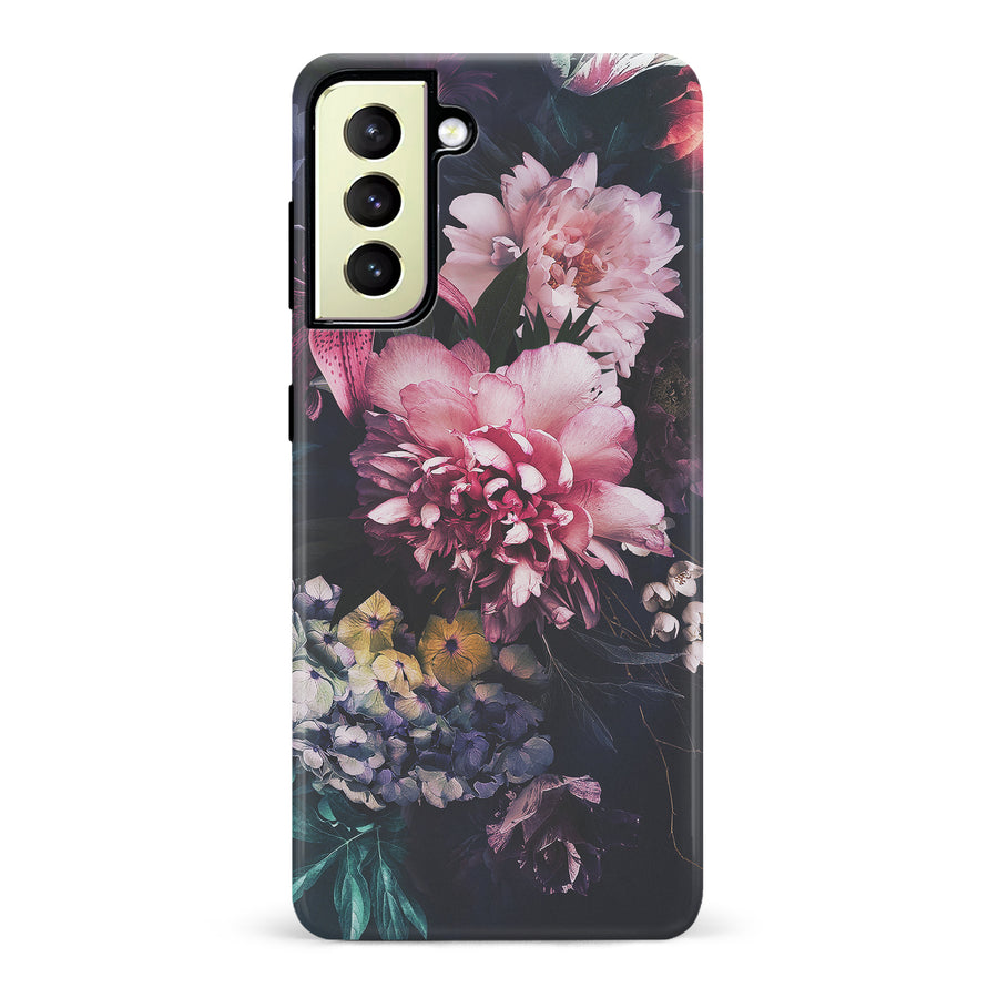 Samsung Galaxy S22 Plus Flower Garden Phone Case in Pink