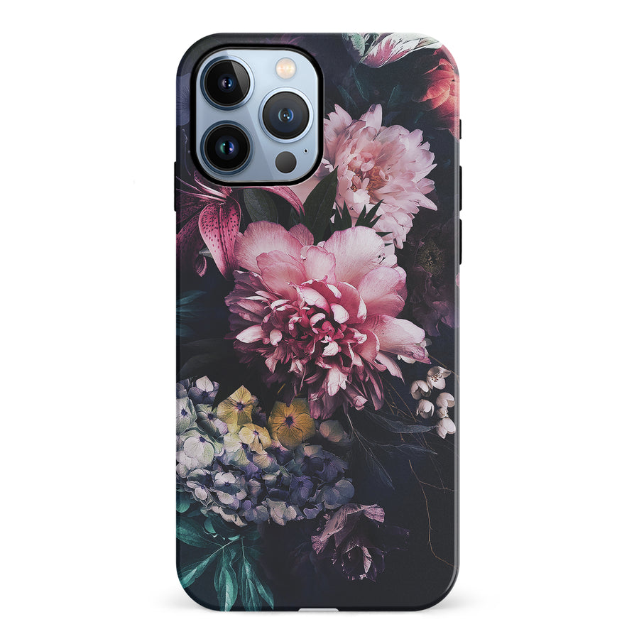 iPhone 12 Pro Flower Garden Phone Case in Pink