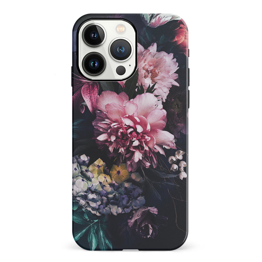 iPhone 13 Pro Flower Garden Phone Case in Pink