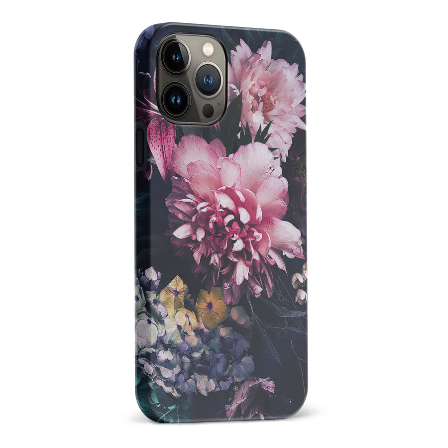 iPhone 13 Pro Max Flower Garden Phone Case in Pink