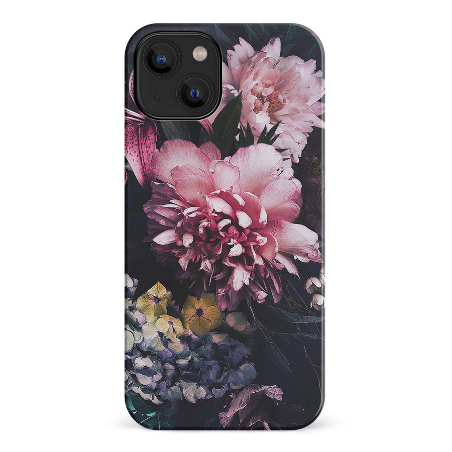 iPhone 14 Flower Garden Phone Case in Pink
