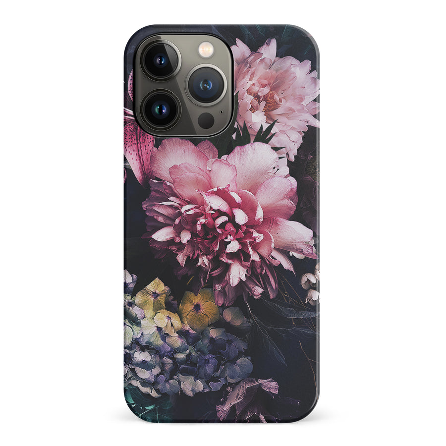 iPhone 14 Pro Flower Garden Phone Case in Pink