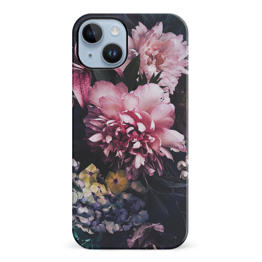 iPhone 14 Plus Flower Garden Phone Case in Pink