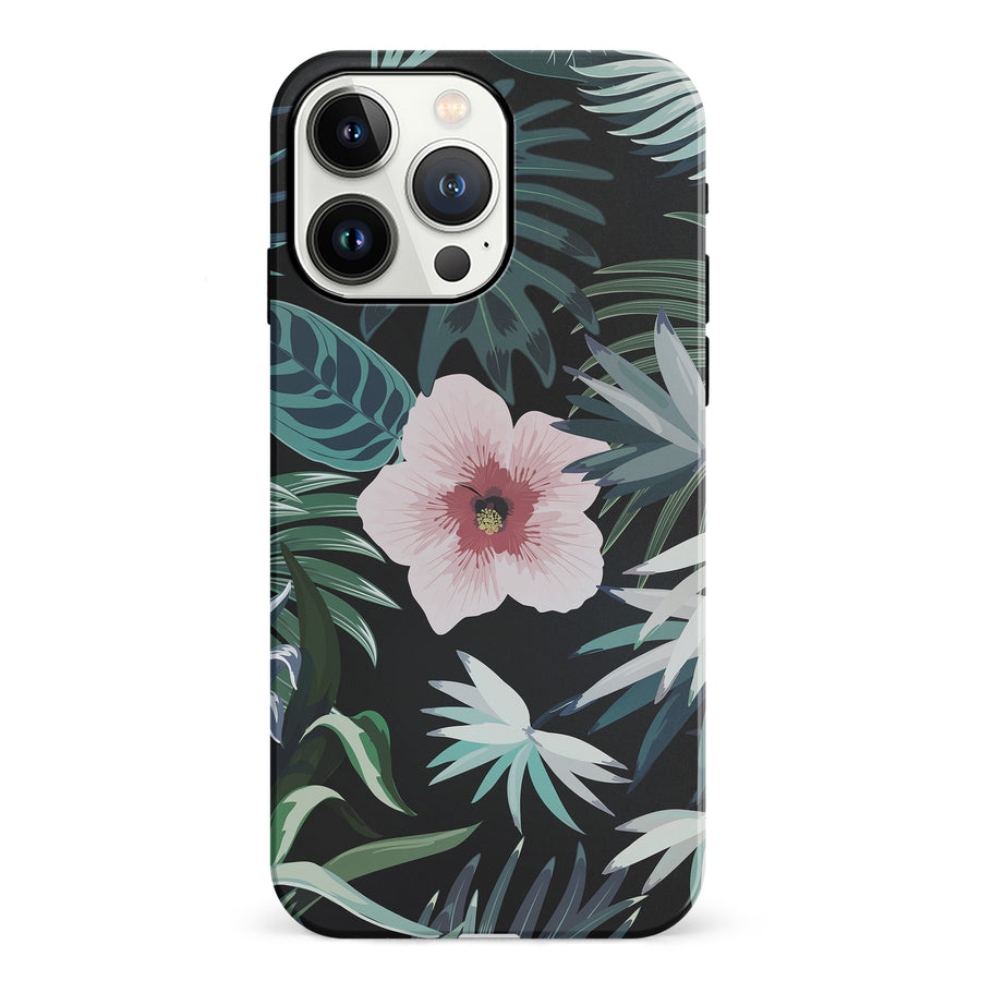 iPhone 13 Pro Tropical Arts Phone Case in Black
