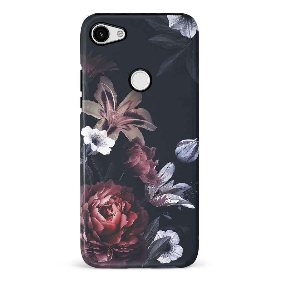 Google Pixel 3 XL Flower Garden Phone Case in Black