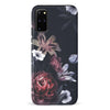 Samsung Galaxy S20 Plus Flower Garden Phone Case in Black