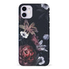 iPhone 11 Flower Garden Phone Case in Black