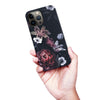iPhone 13 Pro Max Flower Garden Phone Case in Black