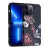 iPhone 14 Pro Max Flower Garden Phone Case in Black
