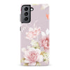Samsung Galaxy S22 Pink Floral Phone Case