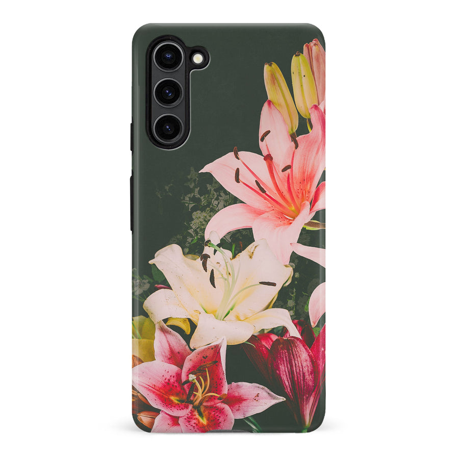 Samsung S23 Plus Lily Floral Phone Case
