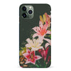 iPhone 11 Pro Lily Phone Case in Black
