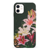 iPhone 12 Mini Lily Phone Case in Black