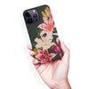 iPhone 14 Pro Max Lily Phone Case in Black