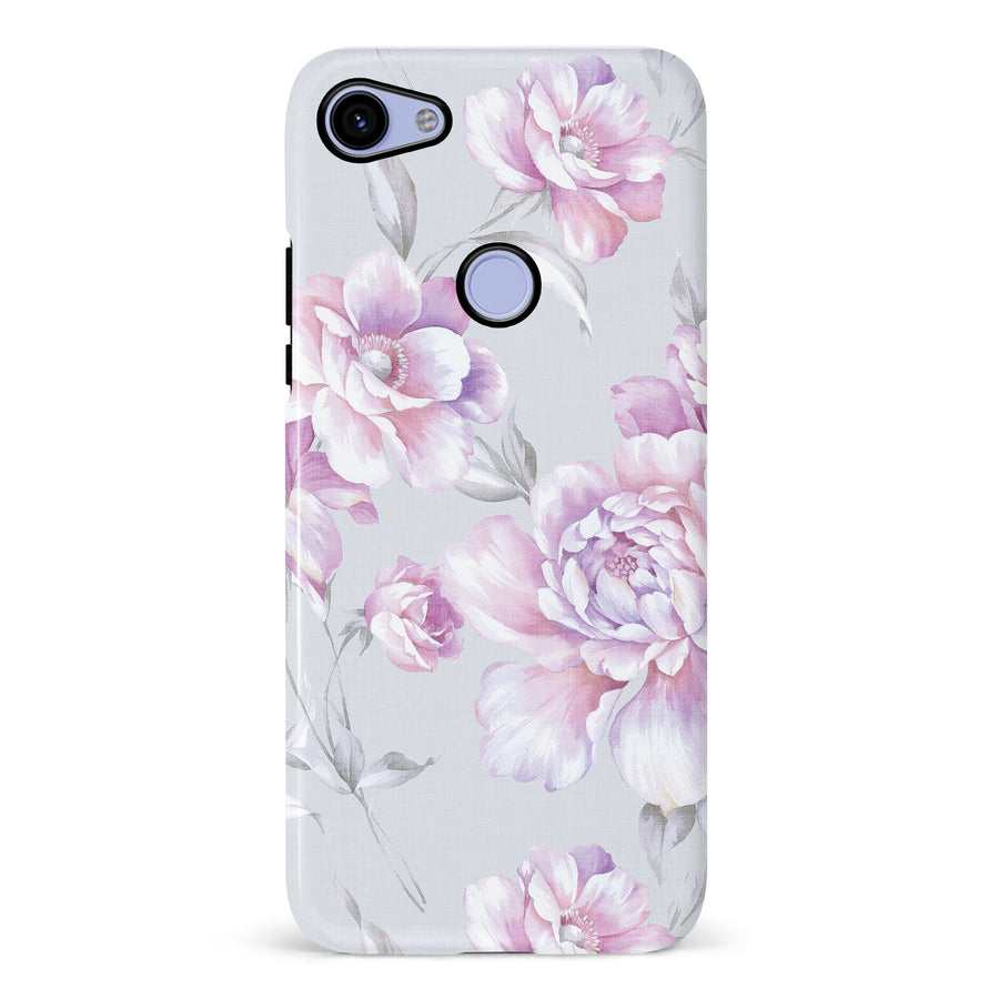 Google Pixel 3A XL Blossom Phone Case in White