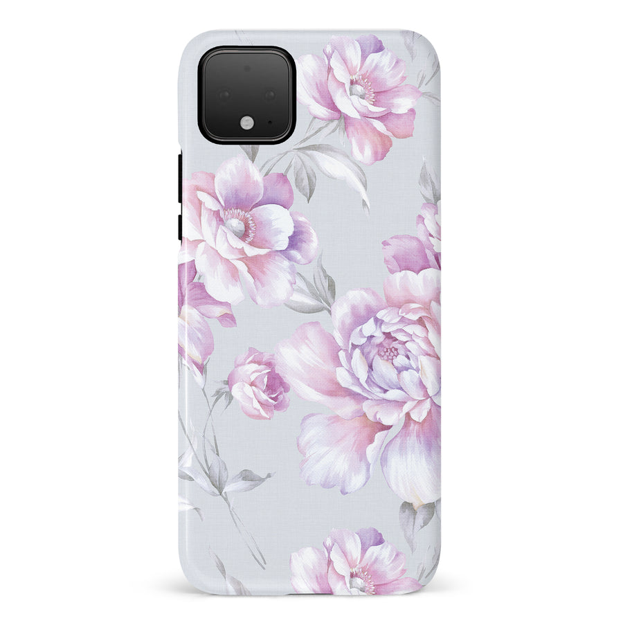 Google Pixel 4 Blossom Phone Case in White