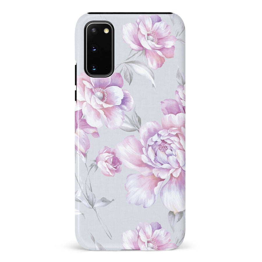 Samsung Galaxy S20 Blossom Phone Case in White
