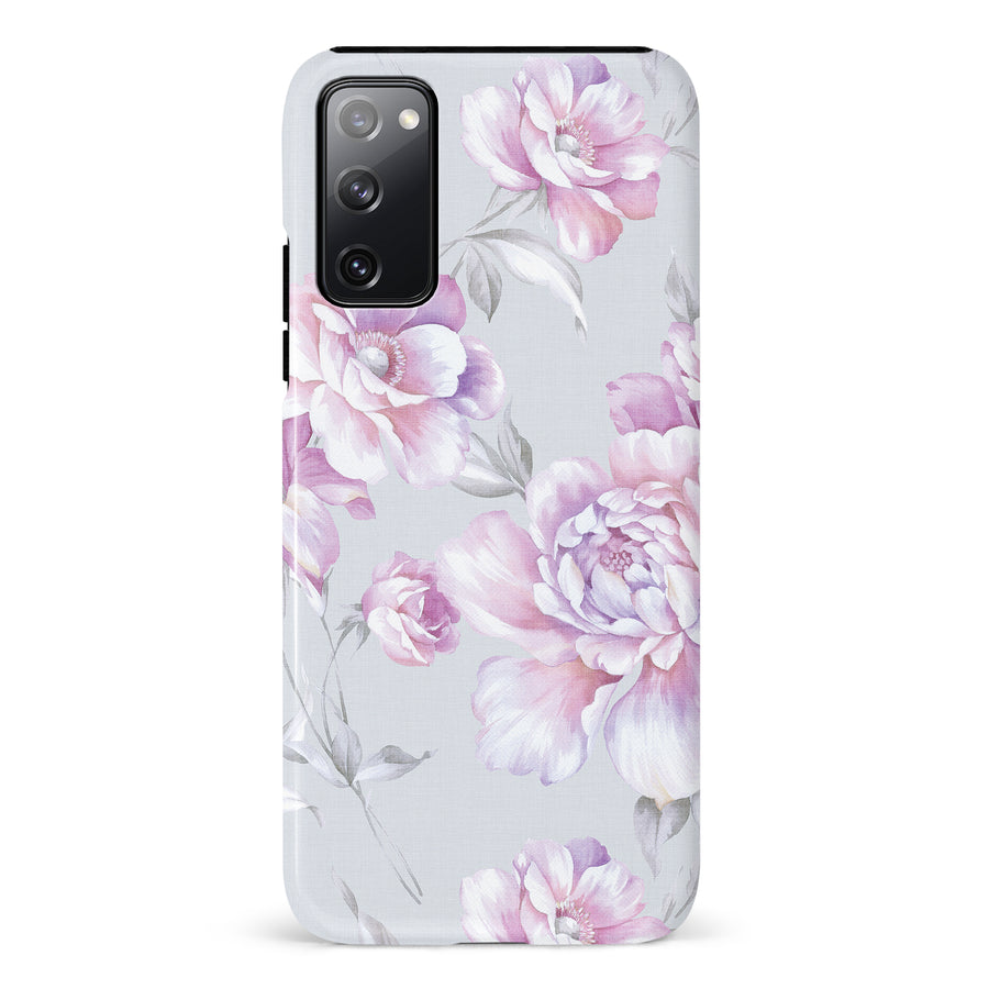 Samsung Galaxy S20 FE Blossom Phone Case in White
