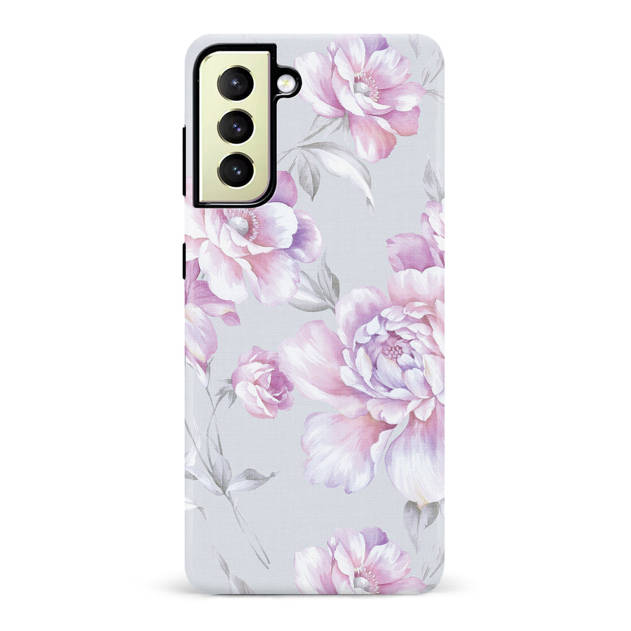 Samsung Galaxy S22 Plus Blossom Phone Case in White