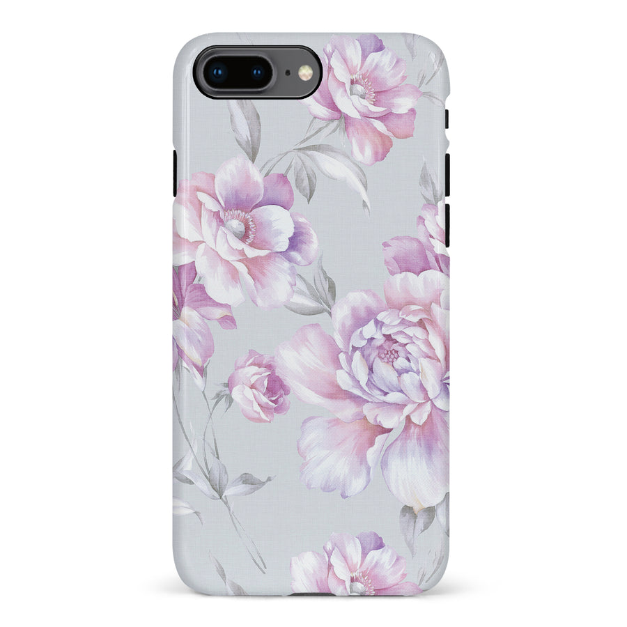 iPhone 8 Plus Blossom Phone Case in White