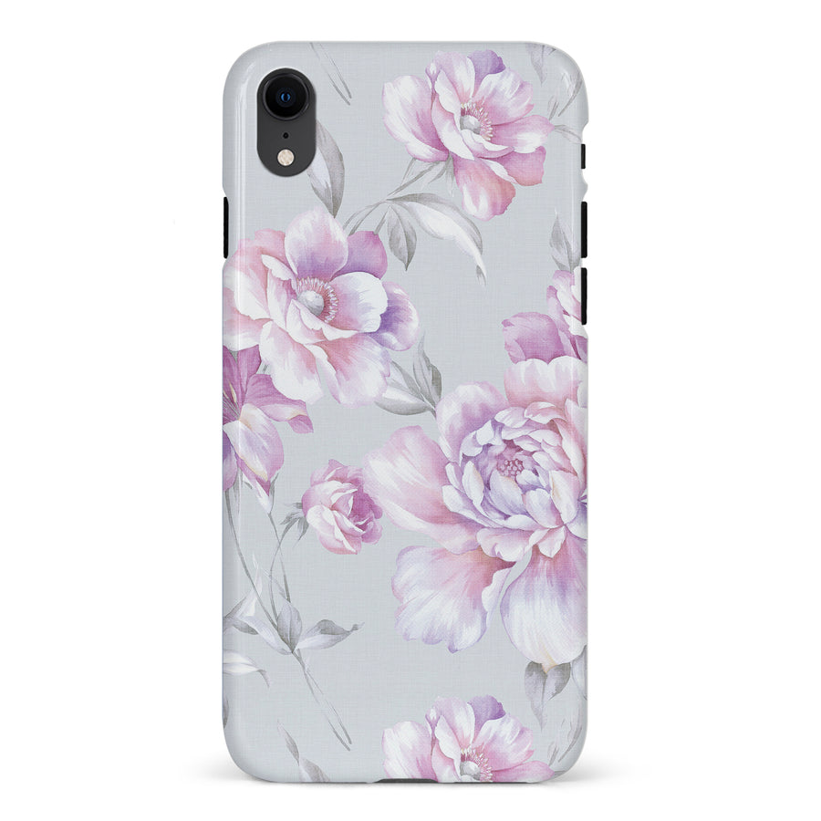iPhone XR Blossom Phone Case in White