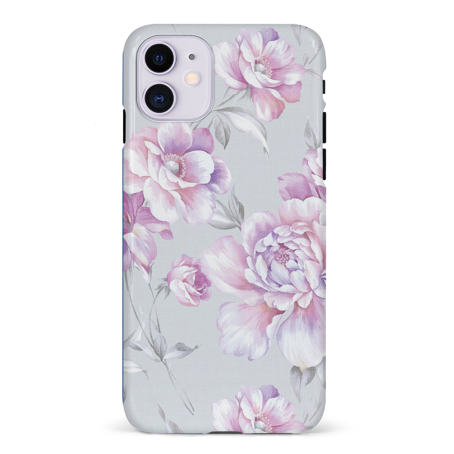 iPhone 11 Blossom Phone Case in White