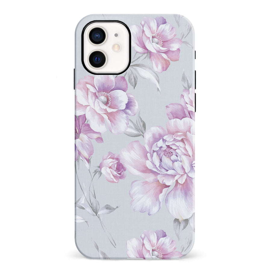 iPhone 12 Mini Blossom Phone Case in White