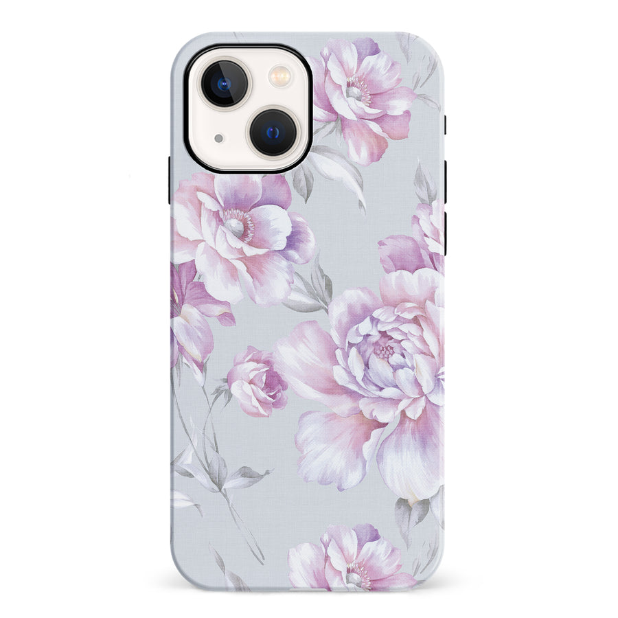 iPhone 13 Mini Blossom Phone Case in White
