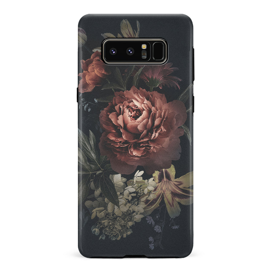 Samsung Galaxy Note 8 Blossom Phone Case in Black