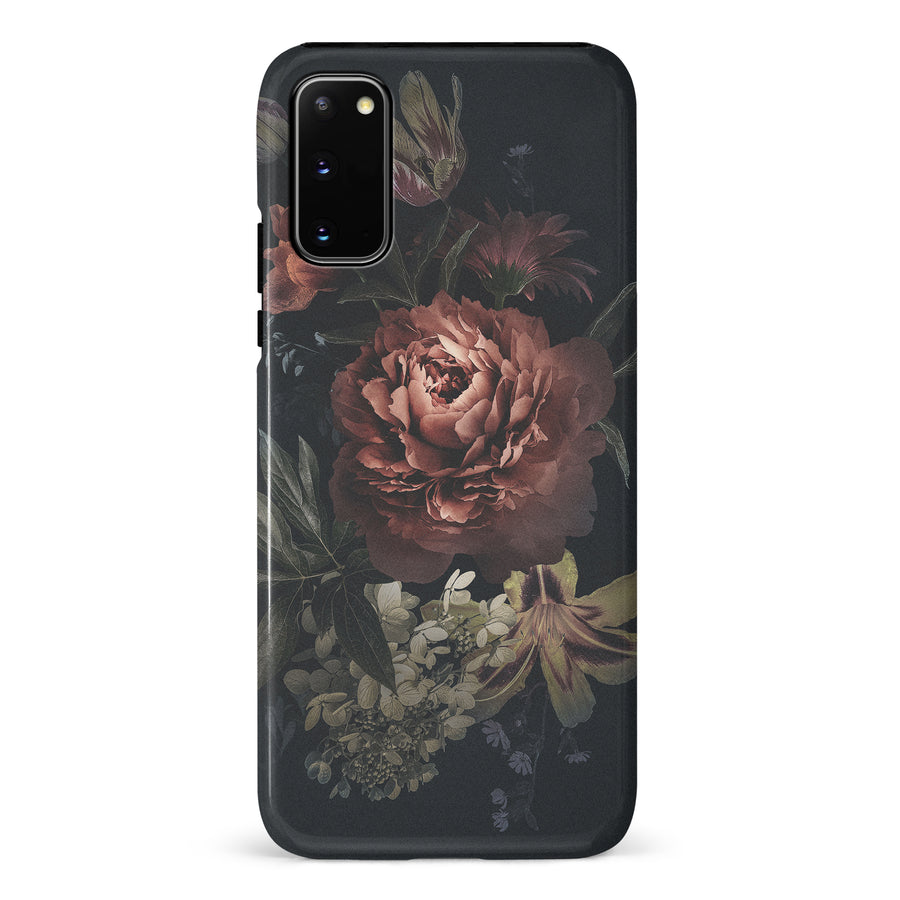 Samsung Galaxy S20 Blossom Phone Case in Black