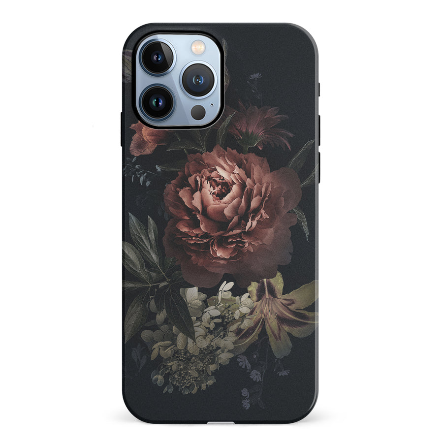 iPhone 12 Pro Blossom Phone Case in Black