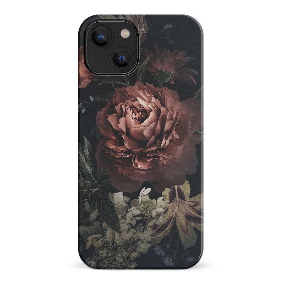 iPhone 14 Blossom Phone Case in Black