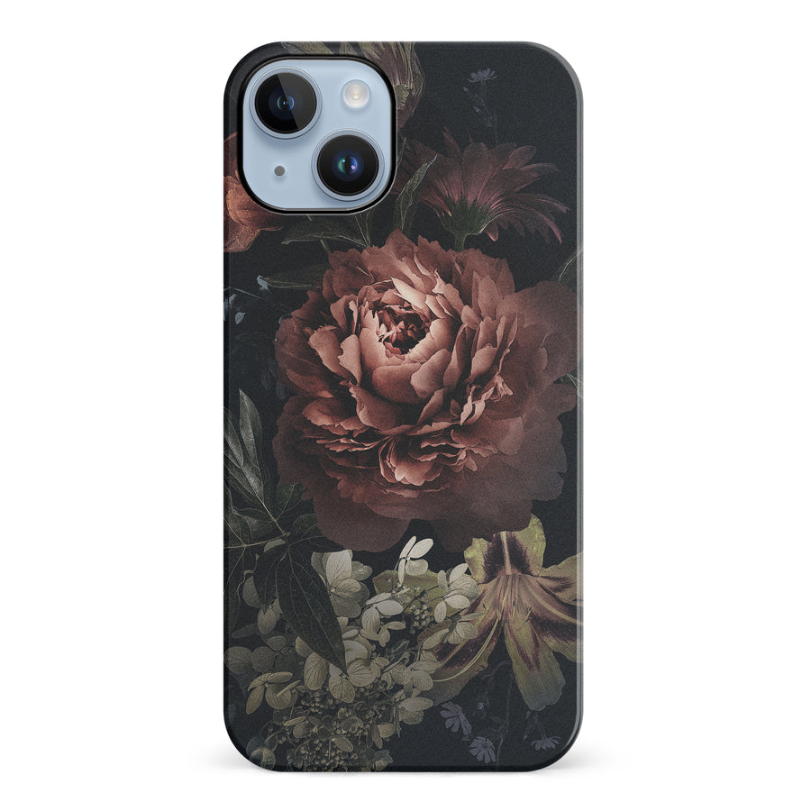 iPhone 14 Plus Blossom Phone Case in Black