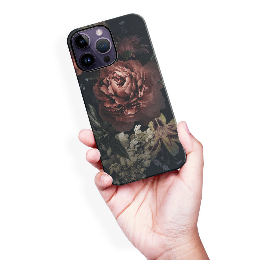 iPhone 14 Pro Max Blossom Phone Case in Black