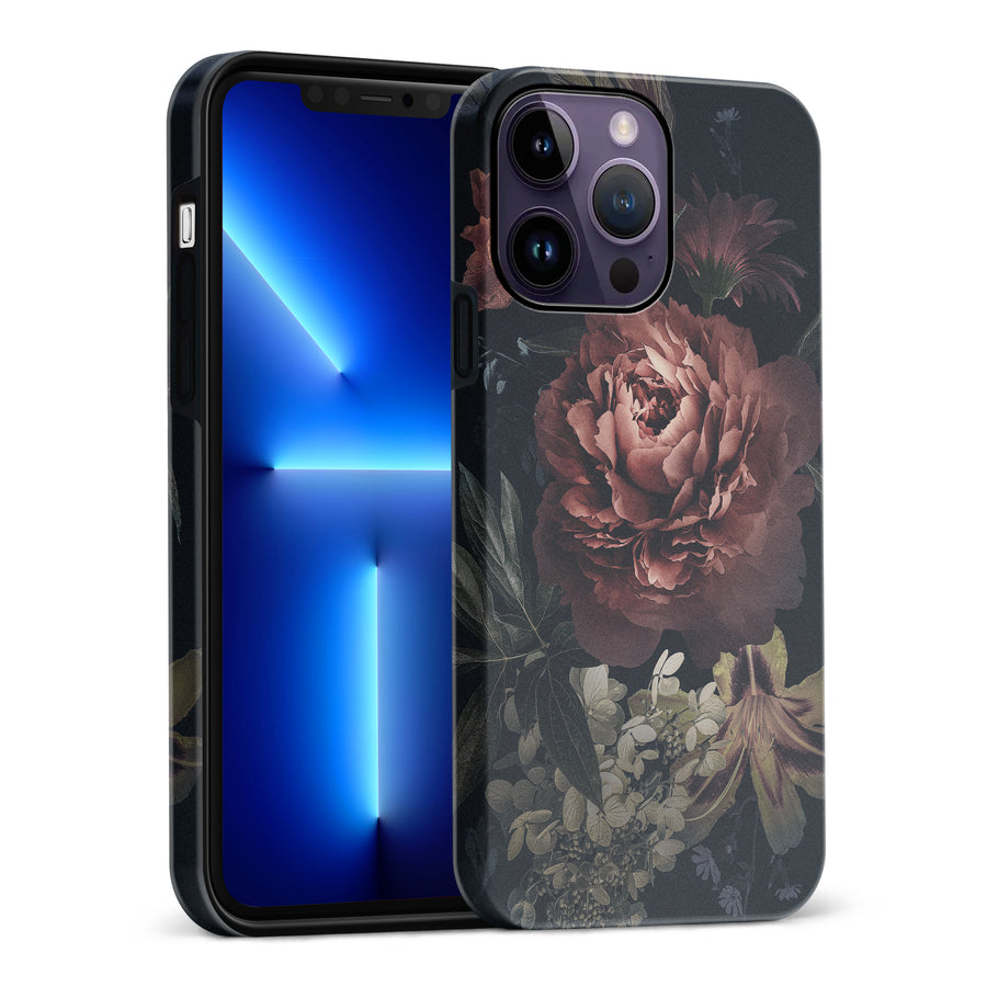 iPhone 14 Pro Max Blossom Phone Case in Black