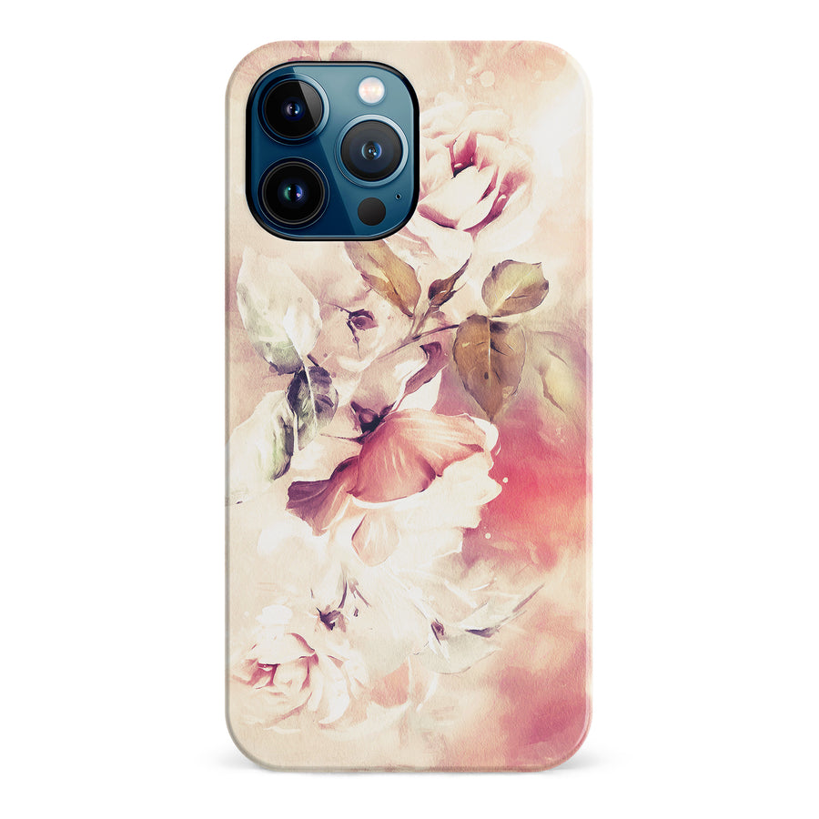 iPhone 12 Pro Max Blossom Phone Case in Cream