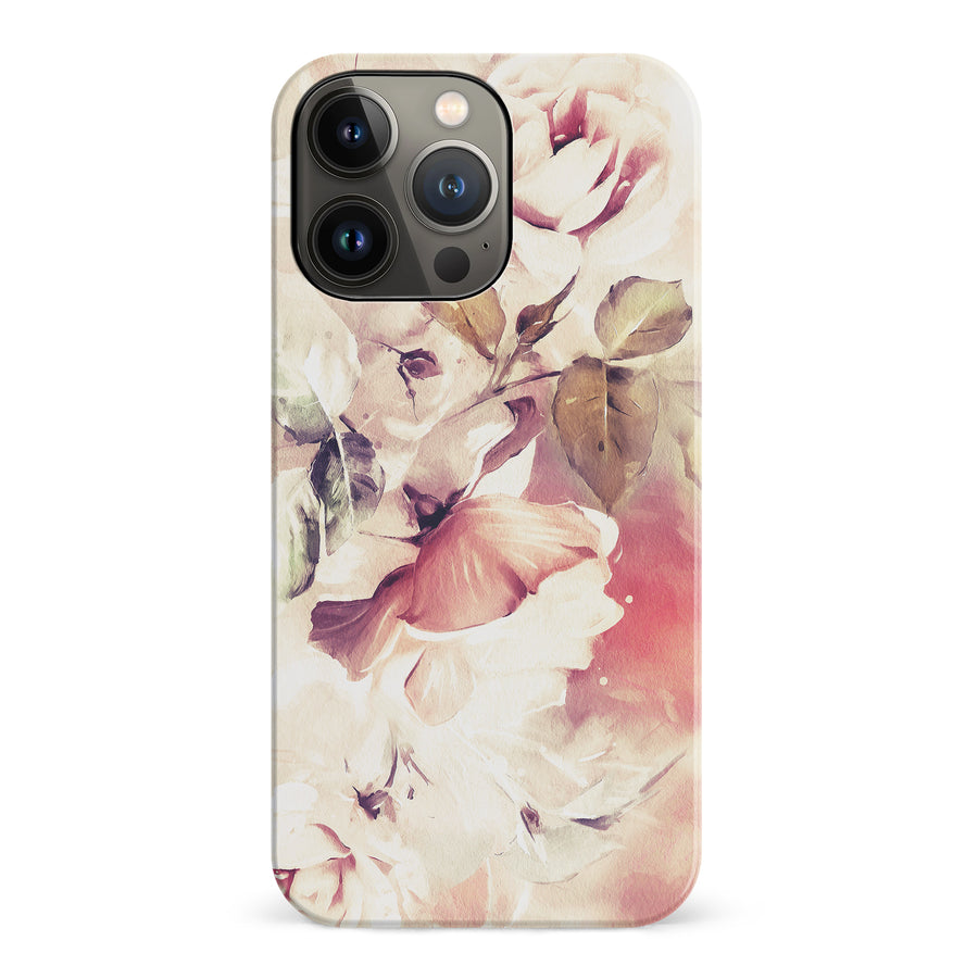 iPhone 14 Pro Blossom Phone Case in Cream
