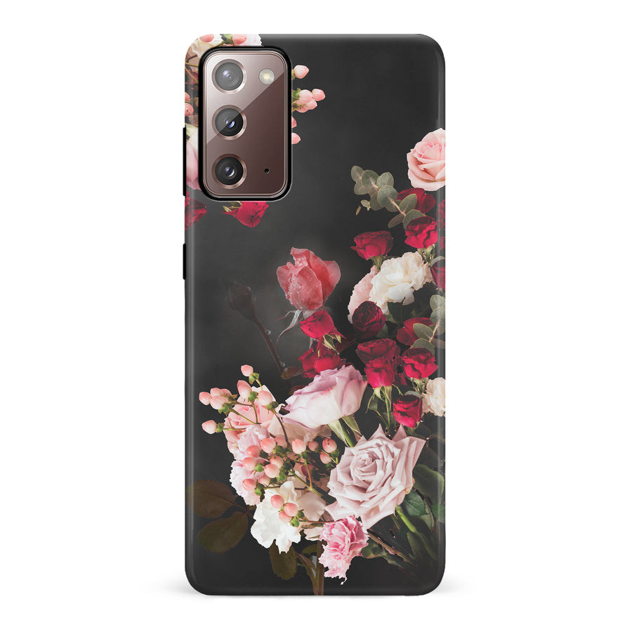 Samsung Galaxy Note 20 Roses Phone Case in Black