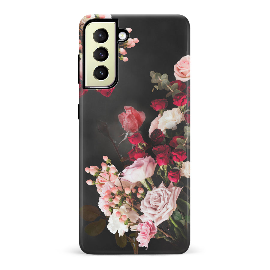Samsung Galaxy S22 Plus Roses Phone Case in Black
