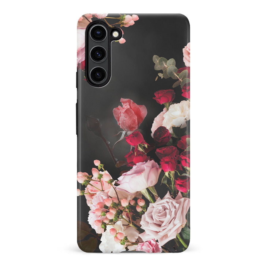 Samsung S23 Plus Pink & Red Roses One Floral Phone Case