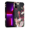 iPhone 13 Pro Max Roses Phone Case in Black