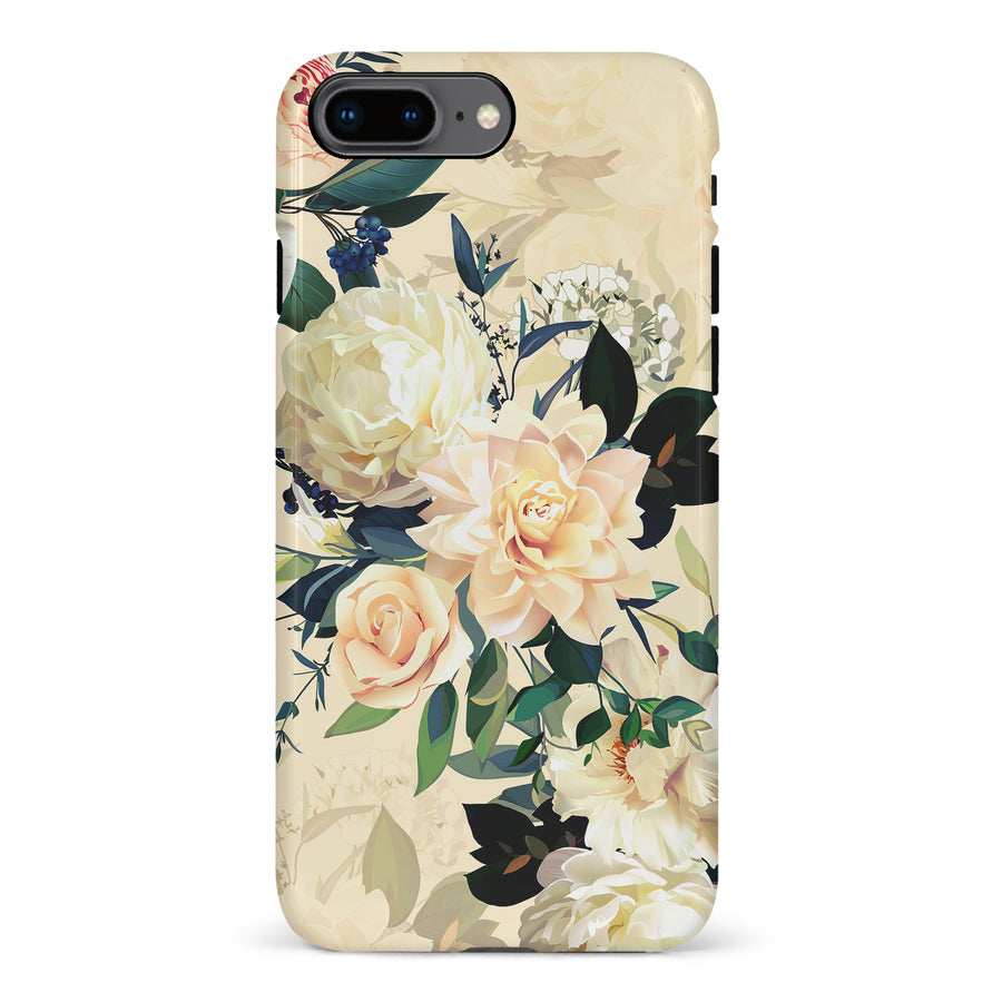iPhone 8 Plus Carnation Phone Case in Yellow