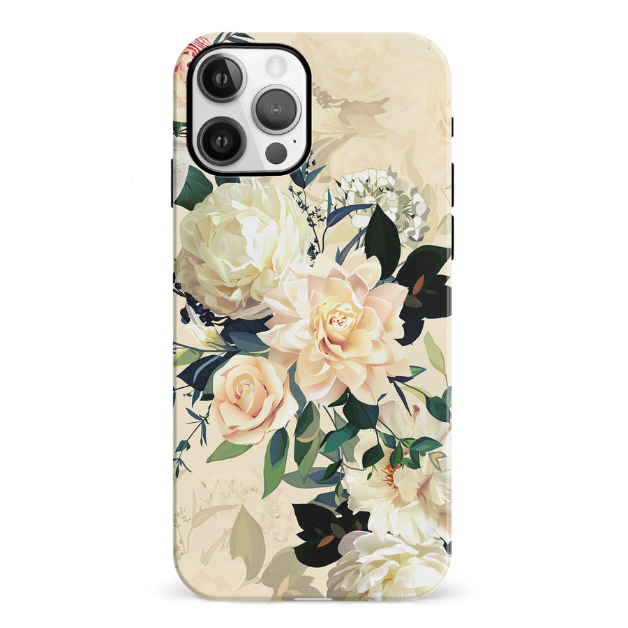 iPhone 12 Carnation Phone Case in Yellow