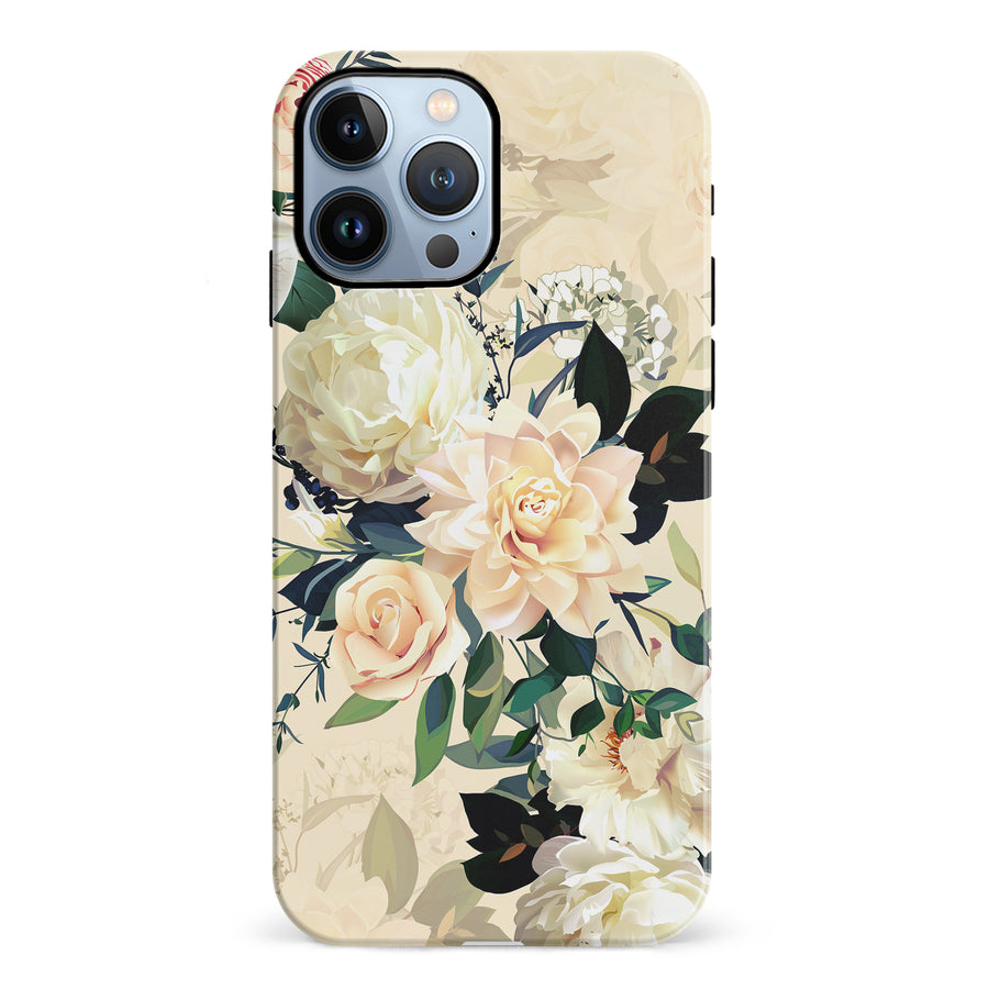 iPhone 12 Pro Carnation Phone Case in Yellow