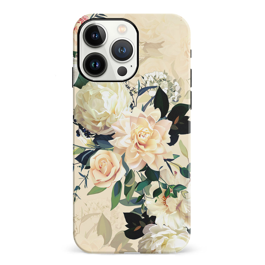 iPhone 13 Pro Carnation Phone Case in Yellow